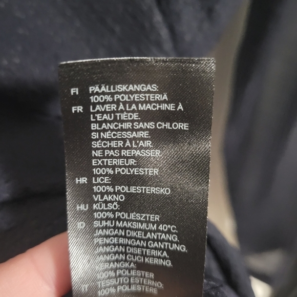 HM Faux wrap top sheer back size 4 - Picture 5 of 16